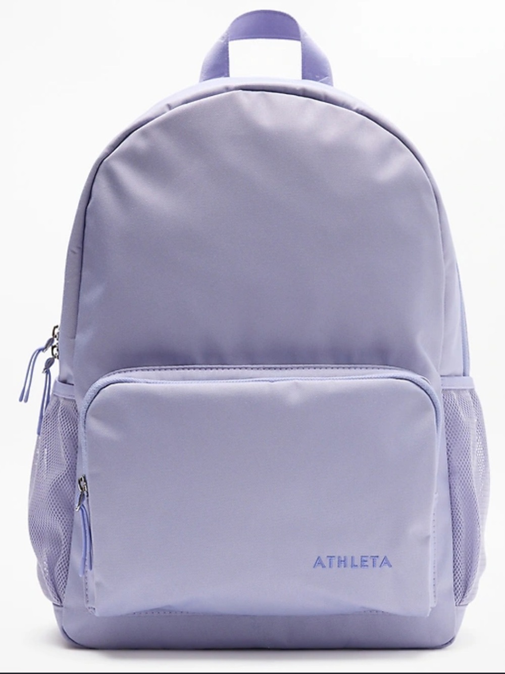 Athleta Girl Limitless Purple Zippered Backpack Adjustable Straps